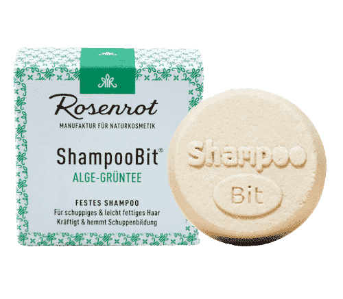 Festes Shampoo Alge-Grüntee - ShampooBit