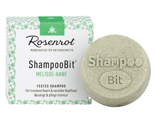 Festes Shampoo Melisse-Hanf - ShampooBit
