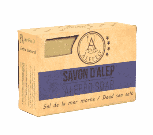 Aleppo Seife - Totes Meersalz - Alepeo 100 g