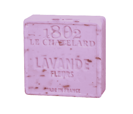 Savon de Marseille mit Lavendelblüte