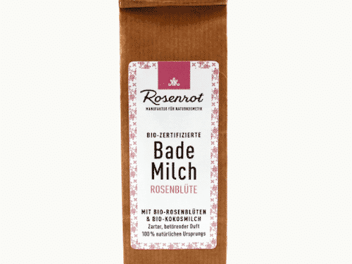 Bademilch Rosenblüte - Rosenrot 150 g