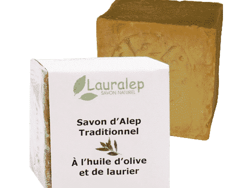 Bio Aleppo Seife - 1% Lorbeeröl und 99% Olivenöl