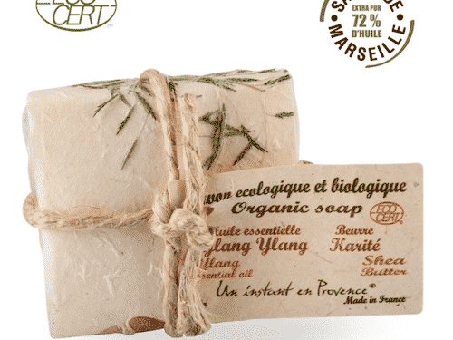 Bio Marseiller Seife - Ylang Ylang & Shea Butter - Provence & Co 100 g