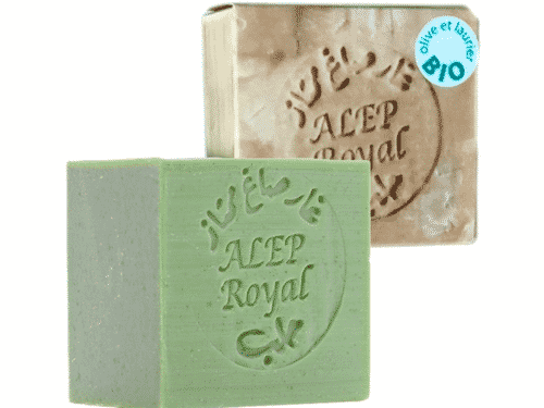 Bio Royal Aleppo Seife - 4% Lorbeeröl und 96% Olivenöl - Savonnerie ENSA 200 g