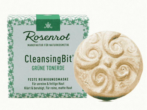 CleansingBit mit grüner Tonerde - Rosenrot 65 g