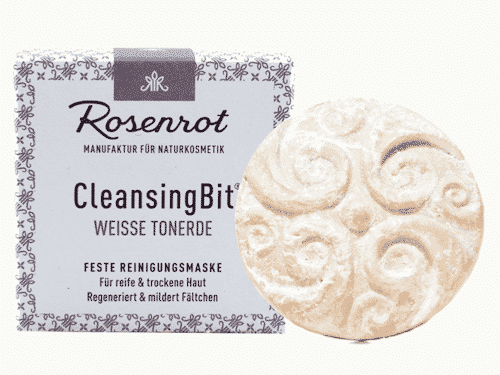 CleansingBit mit weißer Tonerde - Rosenrot 65 g