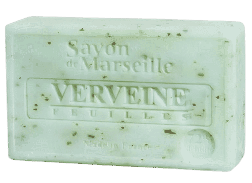 Savon de Marseille mit Eisenkrautblatt