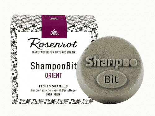 Festes Shampoo Men - Orient - ShampooBit - Rosenrot 55 g