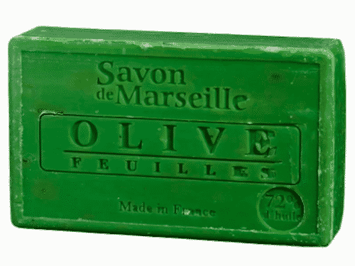 Savon de Marseille mit Olivenblatt - Marseiller Seife 100 g