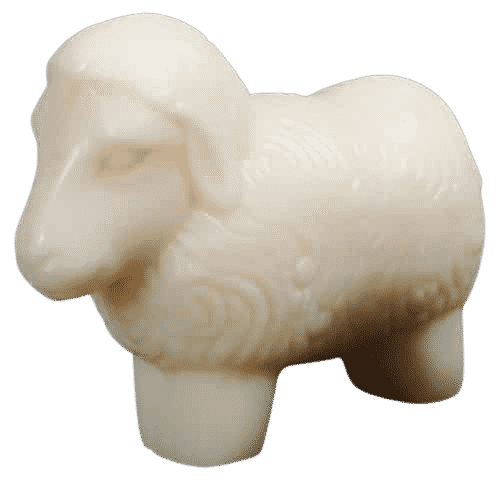Schafmilchseife Schaf weiß - Cosmos zertifiziert - Saling 85 g