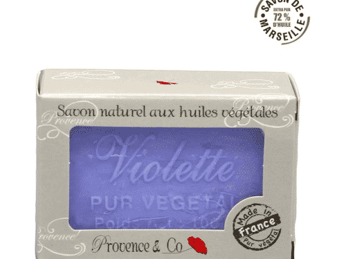 Marseiller Seife - Veilchen und Sheabutter - Provence & Co 100 g