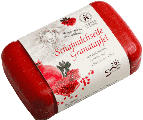 Schafmilchseife Granatapfel