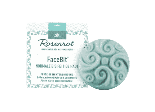Festes-Waschgel-FaceBit-Normal-Rosenrot-50-g