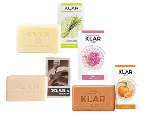 Mini Seifen - Lemongrass & Orange & Rosen & Herren - Klar 20 g