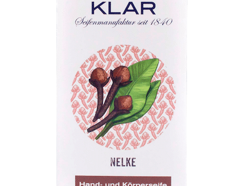 Nelken - Seife palmölfrei - Cosmos zertifiziert