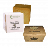 Set Aleppo Seife mit 1% Lorbeeröl - Sharabati & Lauralep - 2x 200 g