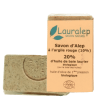 Bio-Aleppo-Seife-rote-Tonerde-Peelingseife-Lauralep-150-g