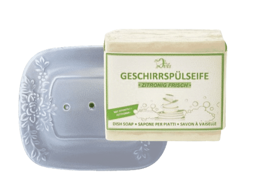 Küche - Set II - Geschirrspülseife + Seifenschale - Ovis