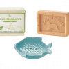 Küche - Set III - Geschirrspülseife + Seifenschale Fisch + Küchenseife - Ovis