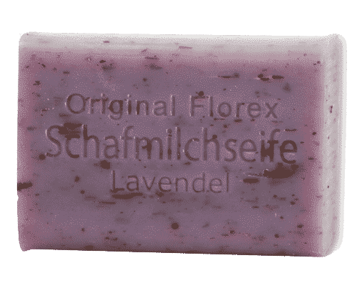 5er Set Schafmilchseife + Seifenschale aus Olivenholz - Florex