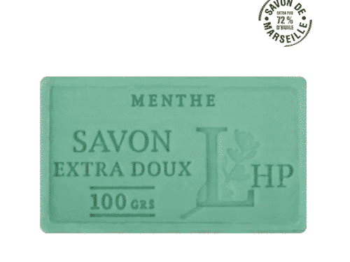 Marseiller Seife mit Minze - LHP 100 g
