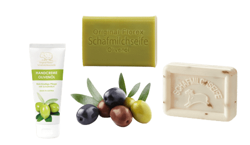 Olive Set - Handcreme + Schafmilchseifen - Florex & Ovis