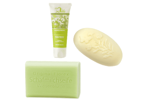 Wiesenduft Set - Handcreme + Schafmilchseifen - Florex & Ovis