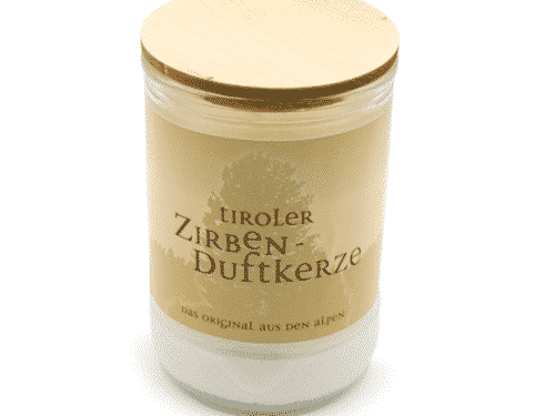 Zirben - Duftkerze - Tiroler Zirbenkissen