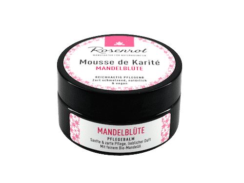 Mousse de Karité Mandelblüte - Rosenrot 100 ml