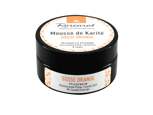 Mousse de Karité süsse Orange - Rosenrot 100 ml