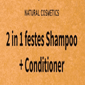 2 in 1 festes Shampoo + Conditioner