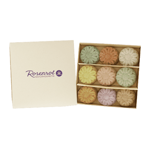 ShampooBit Tester Box - vegan - Rosenrot