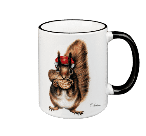 Tasse - Eichhörnchen