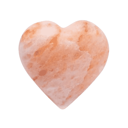 Himalaya Salzseife & Massagestein - Herz - 250 g
