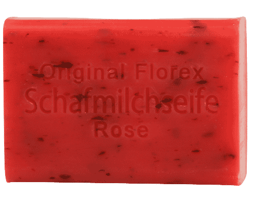 Seife mit Bio Schafmilch und Rosenblüten - Florex 100 g
