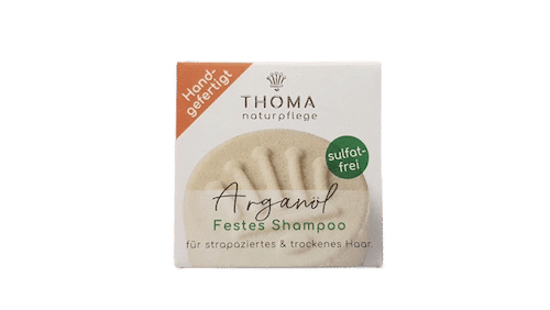 Festes Shampoo mit Arganöl - Arganölshampoo - Thoma 55 g