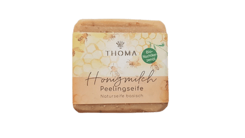 Peelingseife mit Honigmilch & Nachtkerzenöl - Thoma 100 g