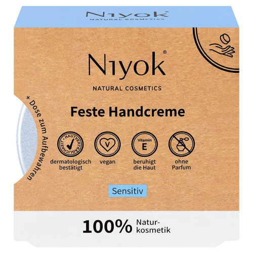 Feste Handcreme - Sensitiv - Niyok 50 g