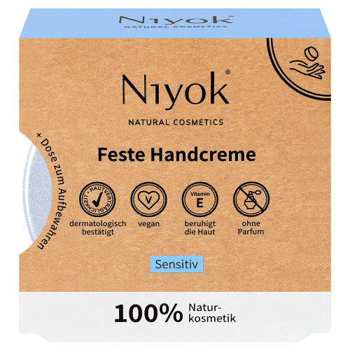 Feste Handcreme - Sensitiv - Niyok 50 g