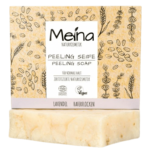 Peeling Seife mit Lavendel & Haferflocken - Meina 100 g