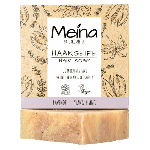 Haarseife mit Lavendel & Ylang Ylang - Meina 80 g