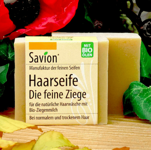 Haarseife mit Ziegenmilch