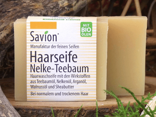 Haarseife Nelke-Teebaum