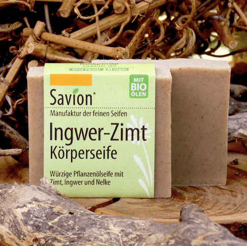 Ingwer - Zimt Seife