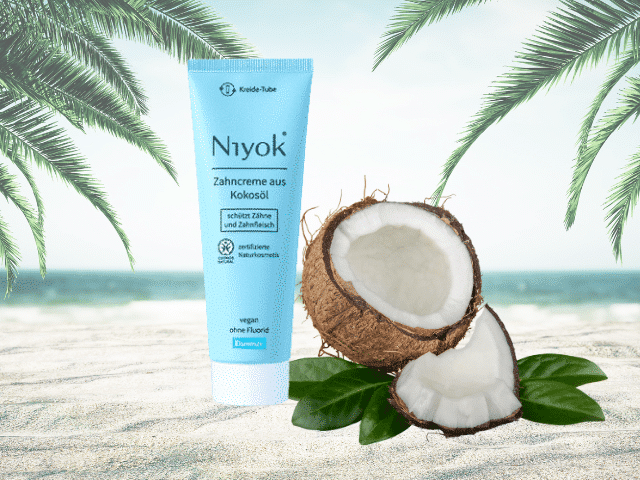 Zahncreme mit kokosoel