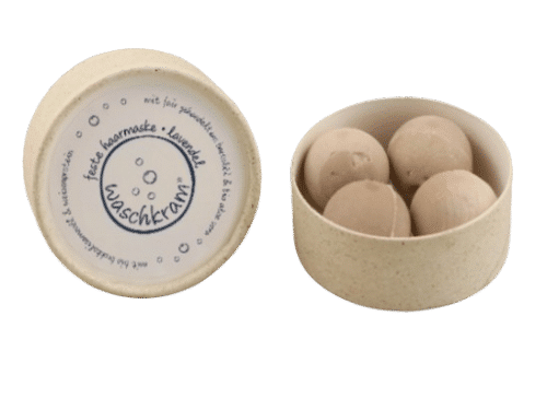 Feste Haarmaske 4er Set Lavendel - Waschkram - 4 X 6 g