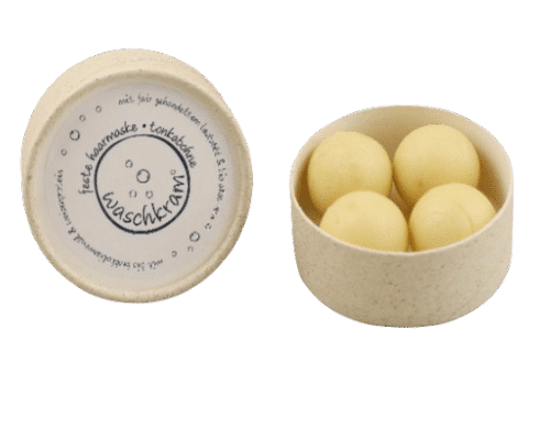 Feste Haarmaske 4er Set Tonkabohne - Waschkram - 4 X 6 g