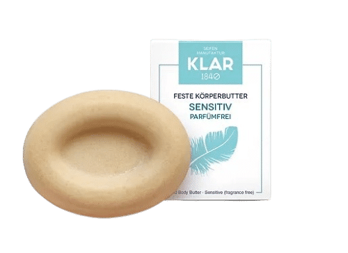 Feste Körperbutter - Sensitiv - KLAR 60 g