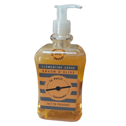 Marseille Flüssigseife Olive - Orange - Tomelea - 500 ml