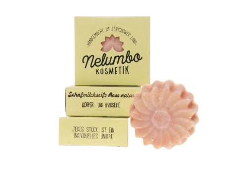 Schafmilchseife Rose Natur - Nelumbo 75 g